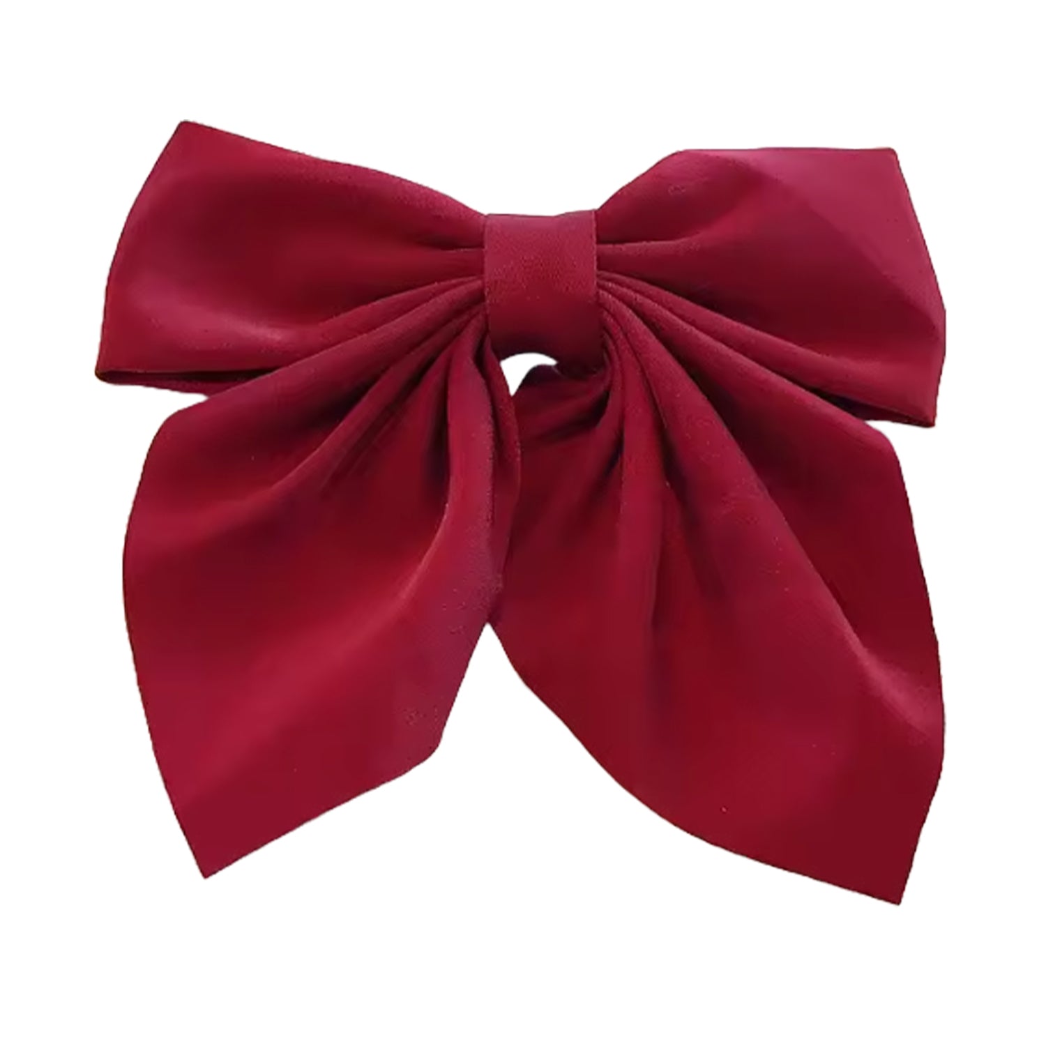 Kennie Rylie Small Bow Hair Clip - Red Hair Accessories for Women & Girls | Perfect for School, Parties & Everyday Style