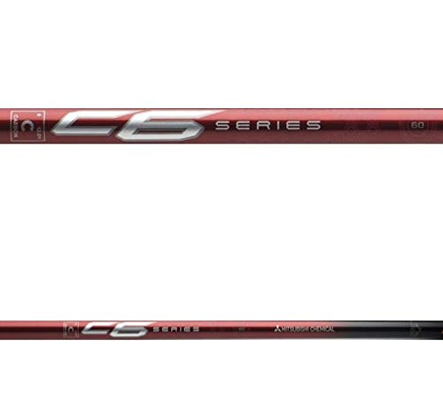 Mitsubishi C6 Red Series 50 Driver Shaft with Adapter & Grip - High Performance Golf Club Shaft for Men & Women - Perfect for Long Drives & Improved Accuracy on the Course