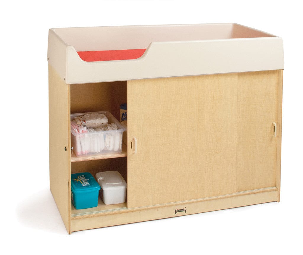 Jonti Craft Baby Diaper Changing Table - Sturdy & Safe Nursery Furniture for Newborns & Toddlers - Perfect for Daycare, Nursery, and Home Use