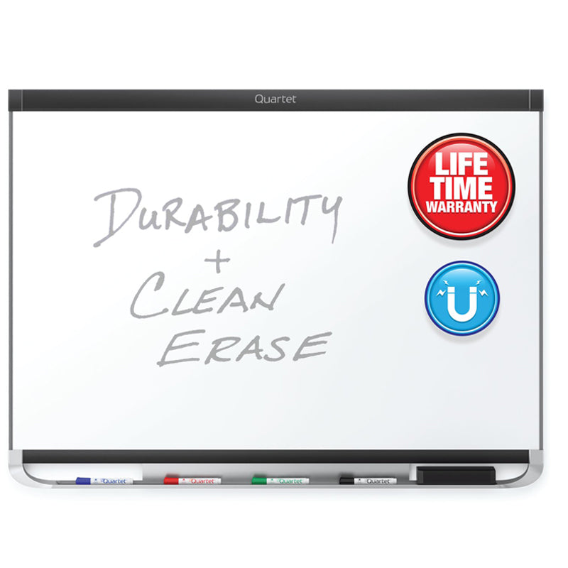 Premium Magnetic Whiteboard - Porcelain Surface for Office, Classroom & Home Use - Durable Dry Erase Board for Notes, Presentations & Planning