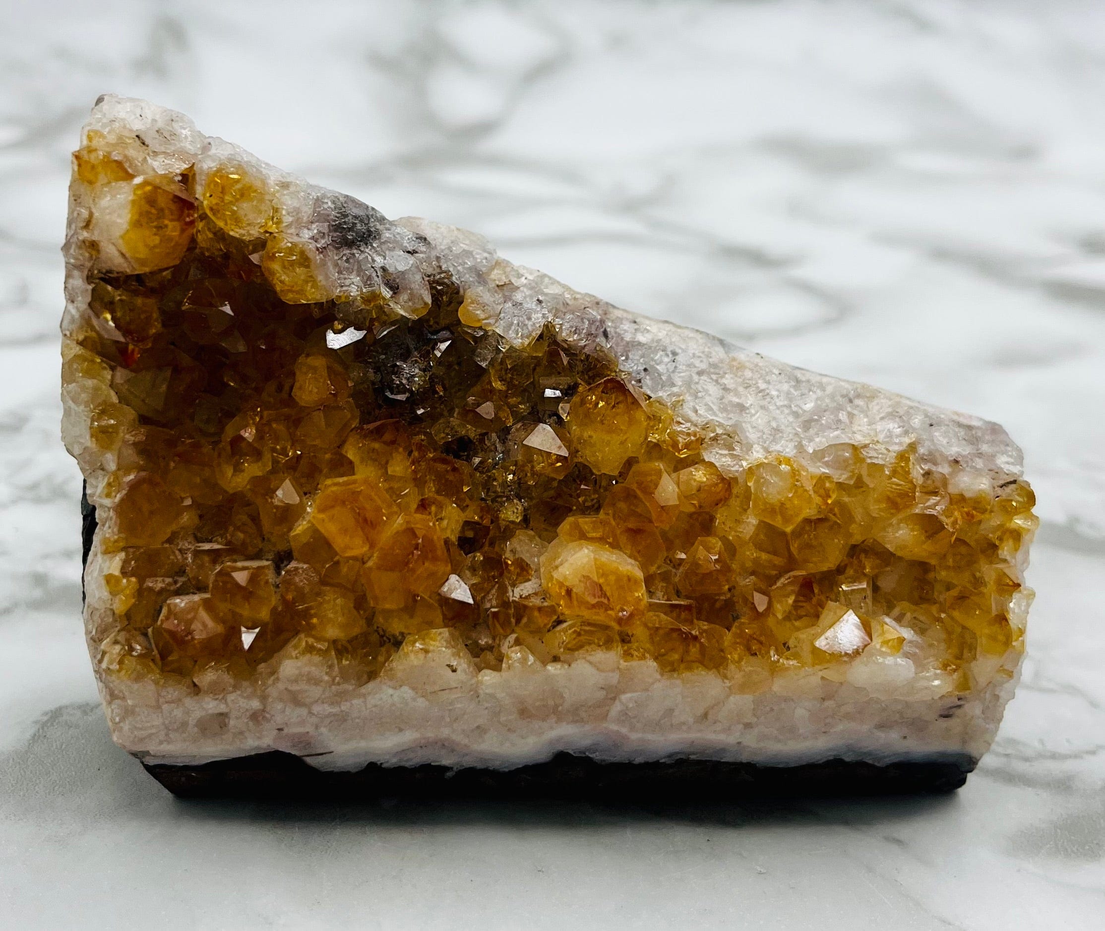Natural Citrine Crystal Cluster - 56g Raw Citrine Stone for Healing, Meditation & Energy Work | Home Decor, Reiki, Feng Shui, Gift Idea