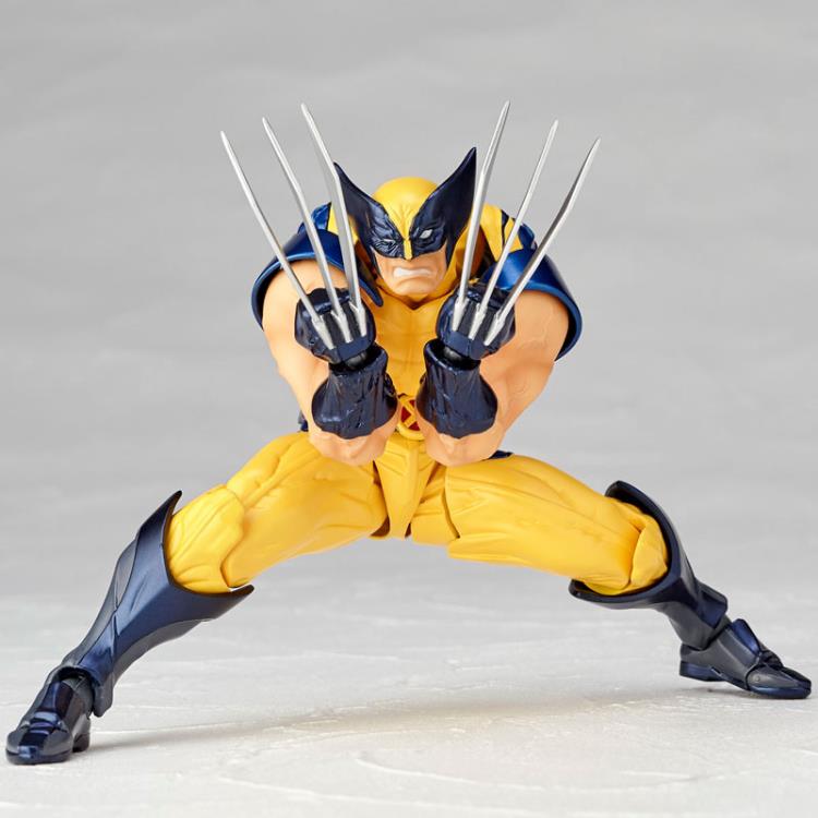 Amazing Yamaguchi Revoltech No. 005 Wolverine Action Figure - Highly Articulated Collectible Toy for Marvel Fans | Display, Photography & Cosplay Scenes