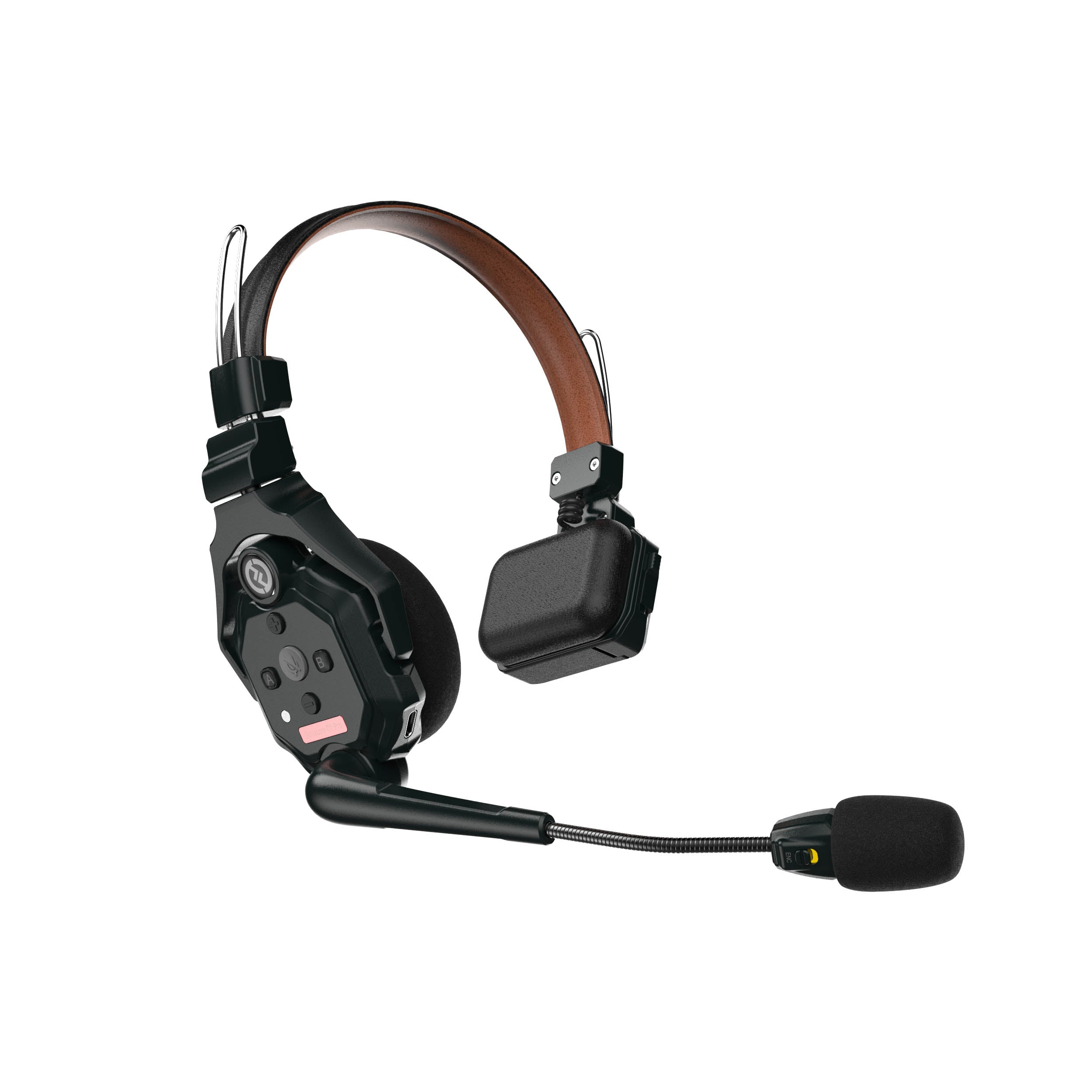 Solidcom C1 Pro 4S Wireless Intercom System with 4 ENC Noise Cancelling Headsets - Long Range Communication for Construction, Events & Team Coordination