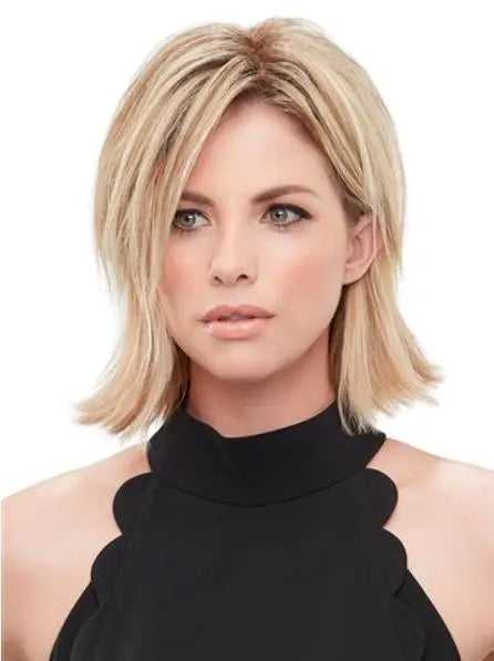 Easi Part XL 8 Inch Human Hair Volumizer - Clip-in Hair Extensions for Thicker & Fuller Hair - Perfect for Parties, Weddings & Everyday Styling
