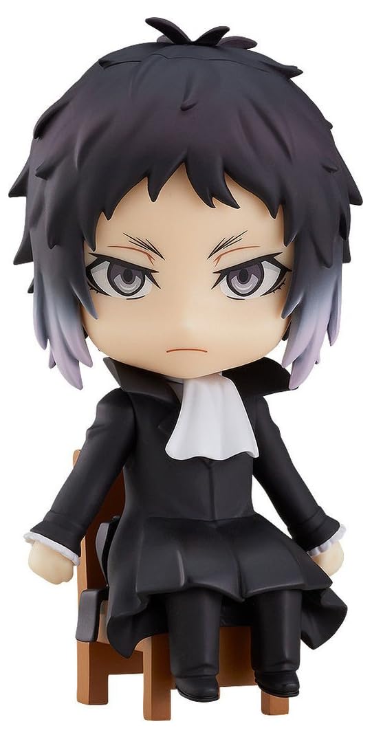Bungo Stray Dogs Ryunosuke Akutagawa Nendoroid Figure - Anime Collectible Action Figure with Swacchao Feature | Perfect for Anime Fans, Display & Gift Giving
