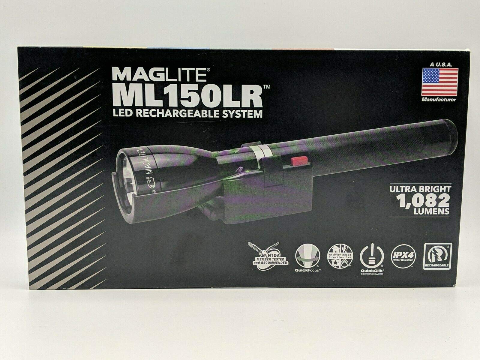 Maglite ML150LR-1019 1000 Lumen LED Flashlight - Bright, Durable & Waterproof for Camping, Hiking & Emergency Use