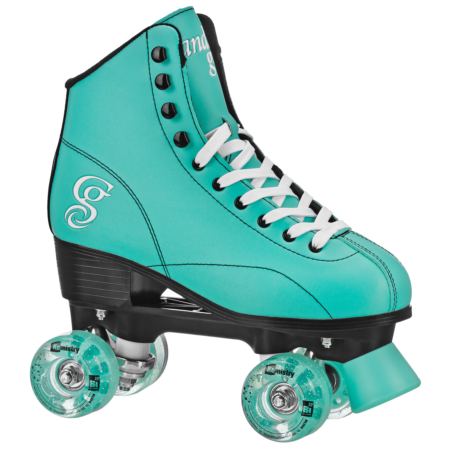 Candi Grl Sabina Quad Roller Skates for Women - Adjustable Outdoor & Indoor Roller Skates with Light-Up Wheels - Perfect for Rink, Park, Fitness & Retro Style Fashion