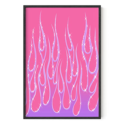 Purple Hot Flames