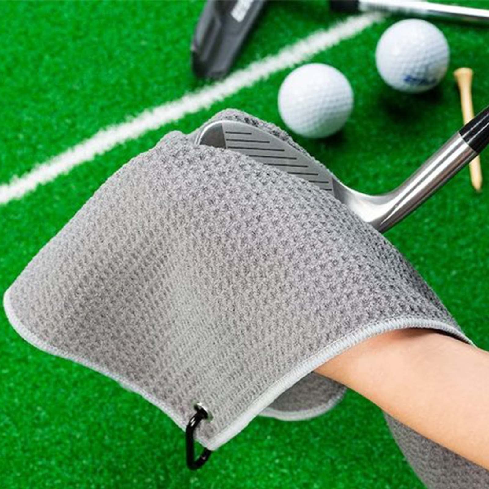 Custom Embroidered Personalized Monogrammed Golf Towel - Unique Golfer Gift & Golf Accessories for Men - Perfect for Groomsmen, Tournaments & Practice Sessions