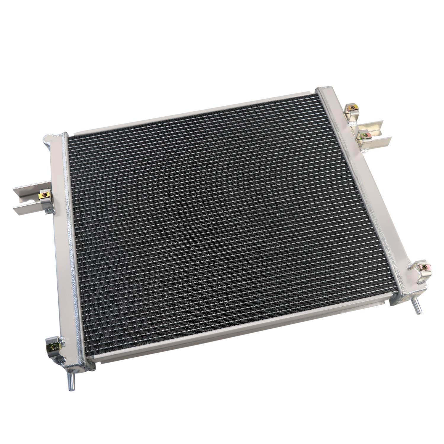 Alloyworks 3-Row Aluminum Radiator for 2005-2010 Jeep Commander & Grand Cherokee - Compatible with 3L, 3.7L, 4.7L & 6.1L V8 Engines - High-Performance Cooling for Off-Road & Towing