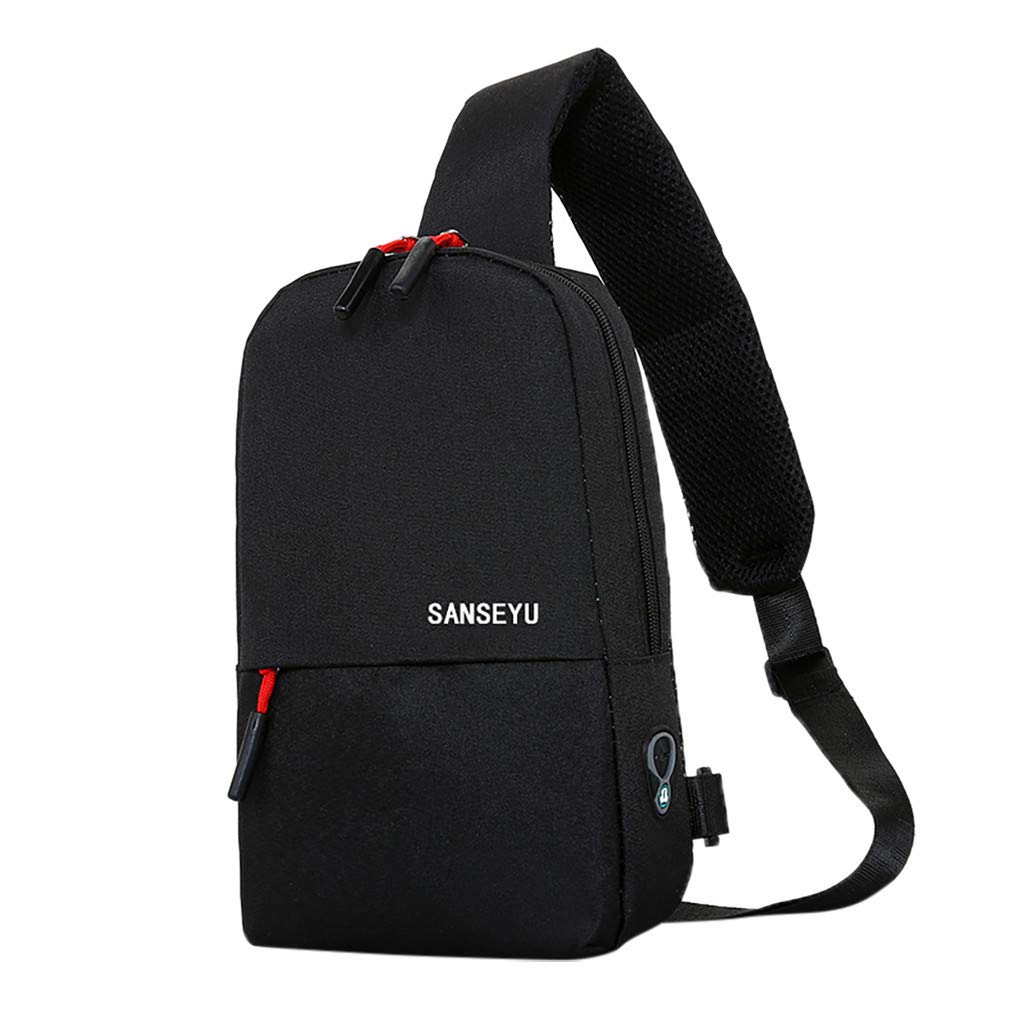 Women's Fashion Shoulder Bag - Red & Black Contrast for Outdoor & Daily Use