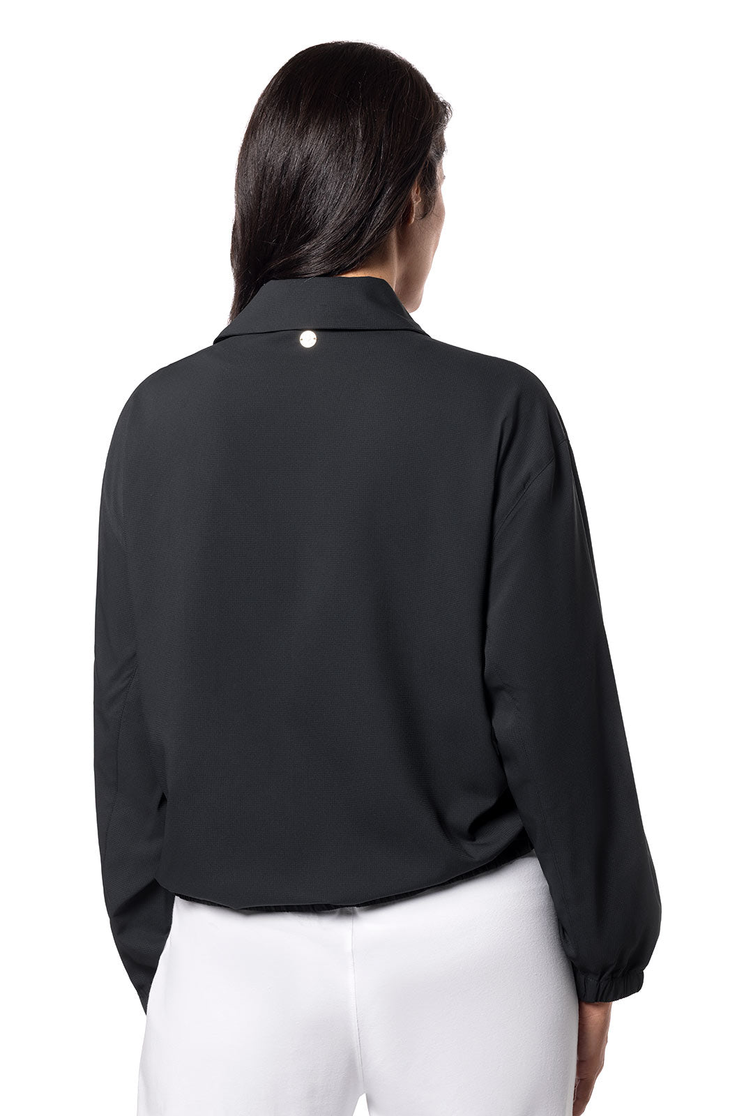Women's Lightweight Waterproof Windbreaker Jacket for Travel & Outdoor Activities | Black | Perfect for Hiking, Running & Casual Wear