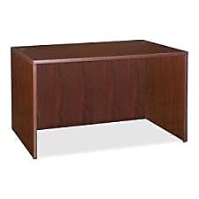 Lorell LLR69375 Essentials Desk - Modern Home Office Desk with Durable Steel Frame, Adjustable Height, Spacious Work Surface for Study, Work & Gaming