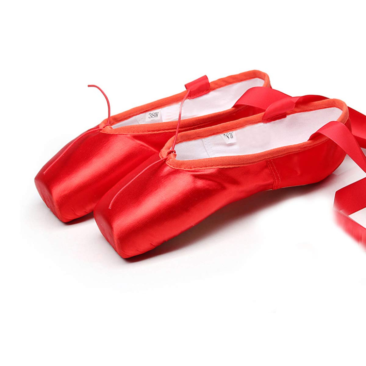 Professional Ballet Pointe Shoes for Women & Girls - Satin Dance Slippers for Ballet, Recitals & Performances