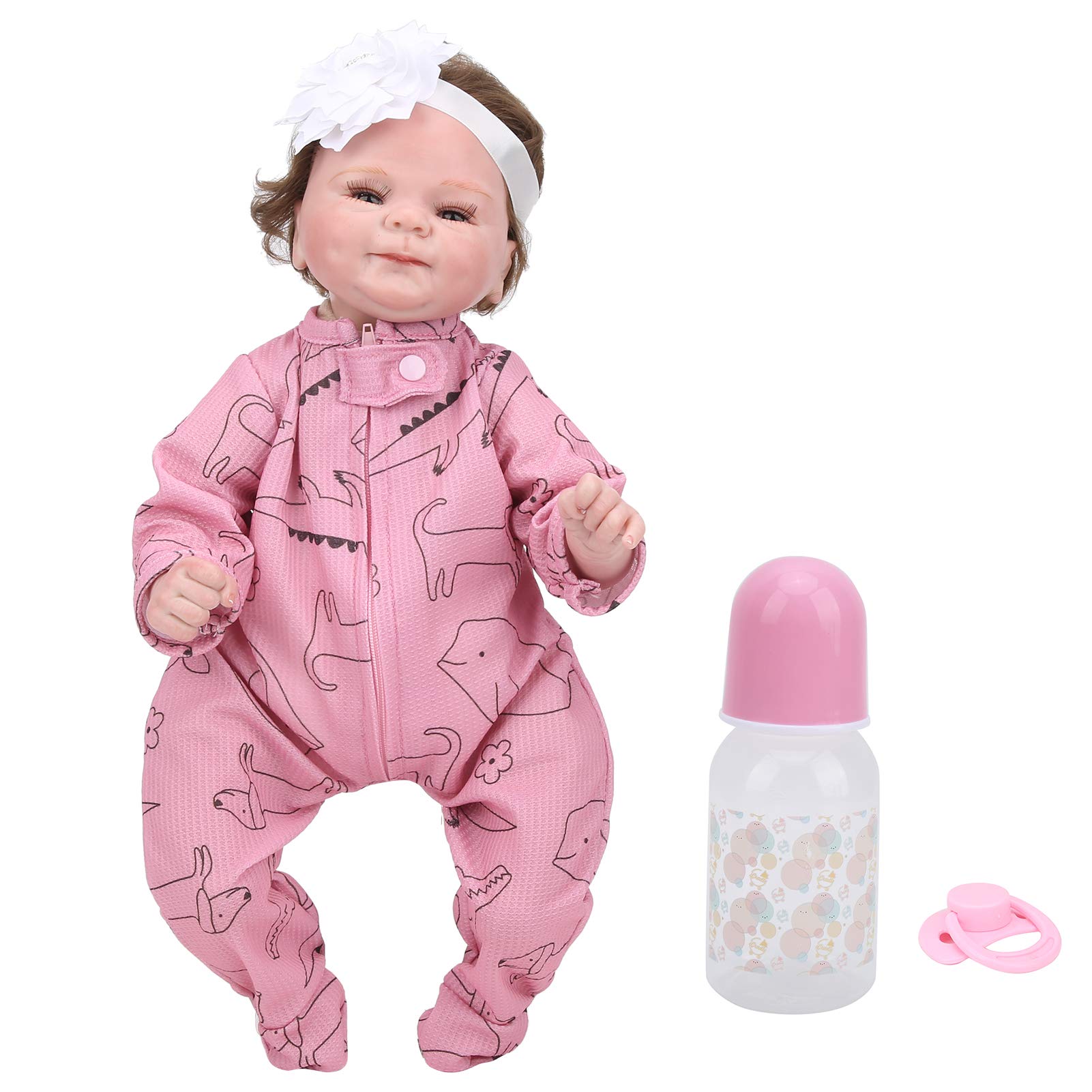 Premie Baby Doll - Realistic Vinyl Lifelike Soft & Flexible Newborn Doll for Toddlers & Kids - Perfect for Role Play, Cuddling & Nursery Decor