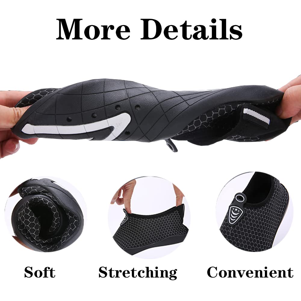 **Quick-Dry Water Shoes for Women & Men - Lightweight Aqua Socks for Beach, Pool, Surf & Water Park Activities - Perfect for Swimming, Walking & Outdoor Water Sports**