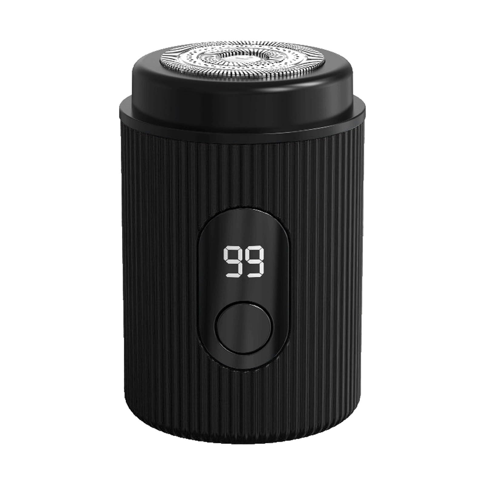 Mini Electric Shaver for Men - Fast Charging USB Rechargeable, LED Digital Display, Waterproof Cordless Travel Razor with Dual Color Design | Perfect for Business Trips, Office Use & Daily Grooming