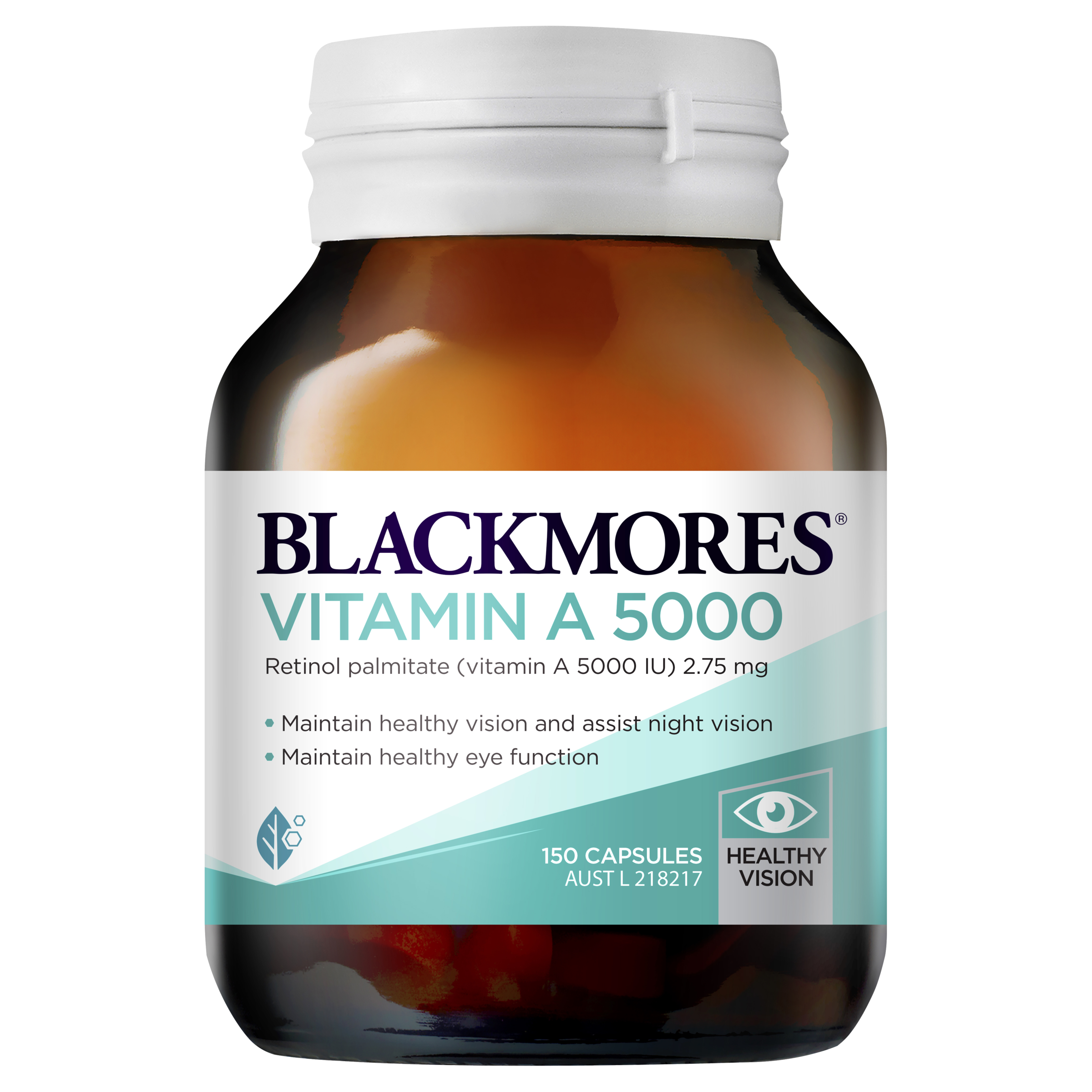 Blackmores Vitamin A 5000iu Supplement for Immune Support & Eye Health - Daily Wellness & Skin Care Essential