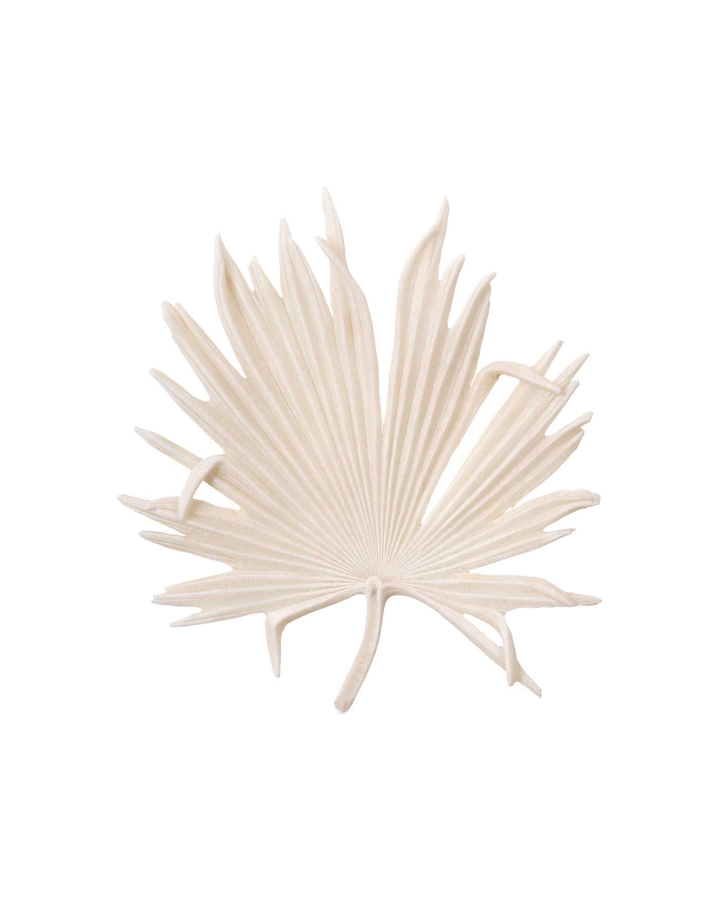 Tropical Island Leaf Wall Art - Medium Size Handmade Home Decor for Beach House, Living Room & Bedroom
