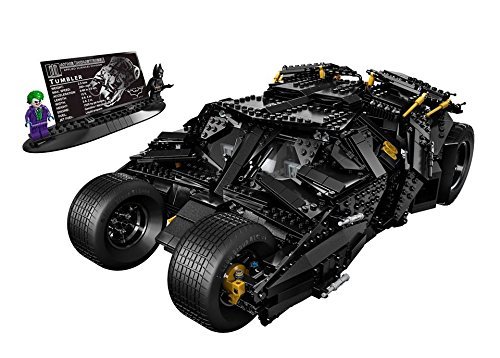 LEGO Superheroes The Tumbler Building Set - Batman Movie Edition with Minifigures | Collectible Model Car Toy for Kids & Adults | Perfect for Display, Gifts & Superhero Play Scenes