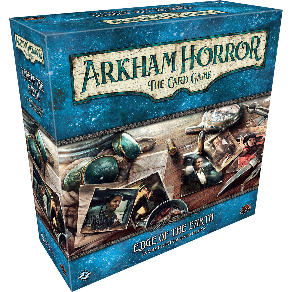 Arkham Horror LCG: At the Edge of the Earth Investigator Expansion - Horror Card Game for Adults & Teens - Perfect for Game Nights & Solo Play