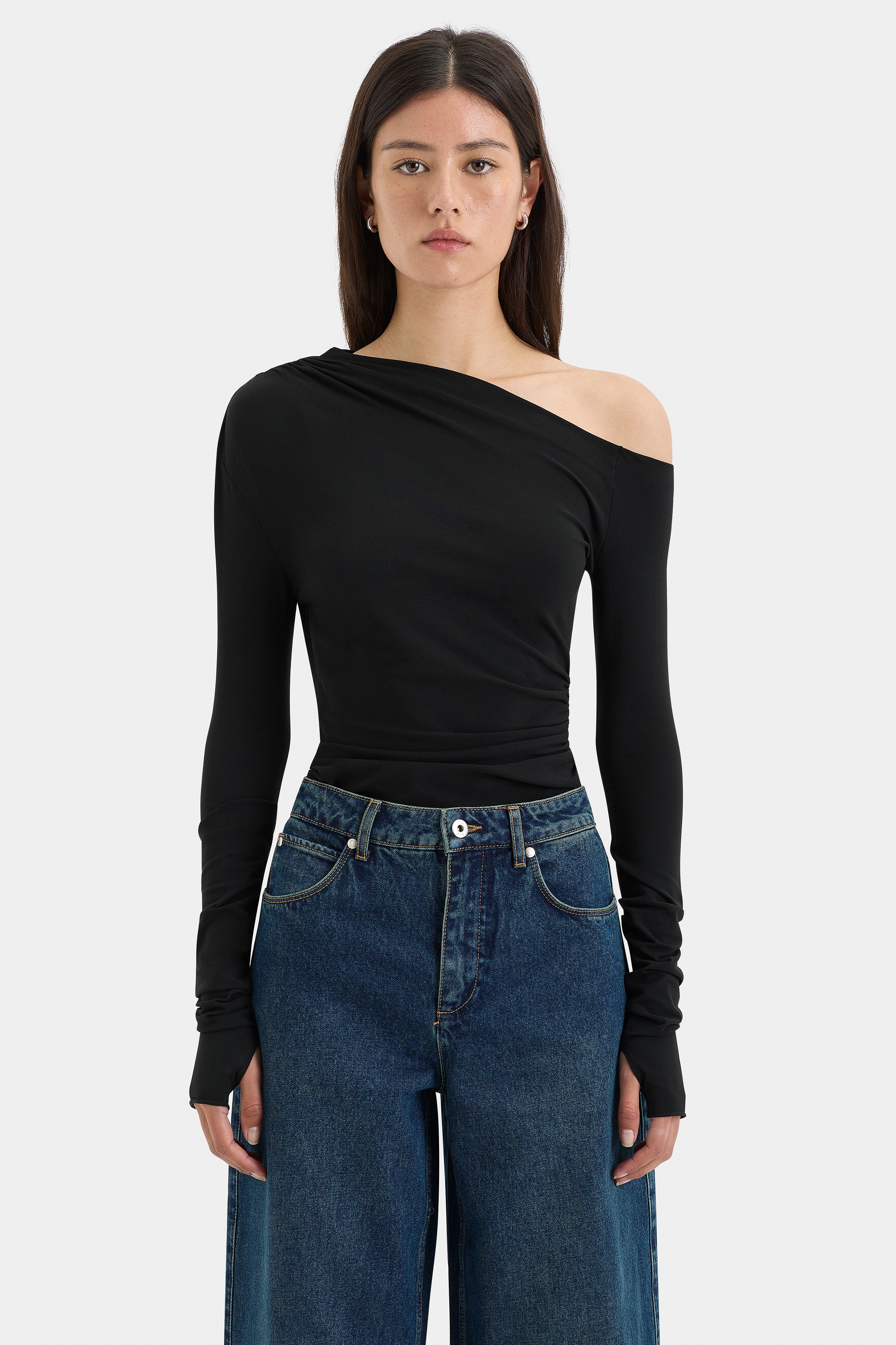 Lottie Gathered Top Women's Casual Blouse - Stylish & Comfortable Tunic Shirt for Everyday Wear | Perfect for Office, Outings & Date Nights