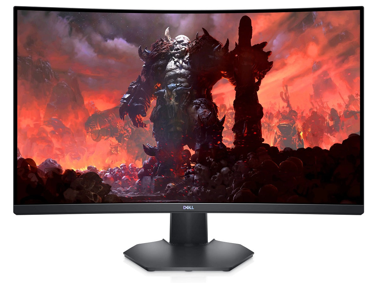 Dell 27-inch QHD Curved Gaming Monitor S2722DGM - 165Hz Refresh Rate, 1ms Response Time - Perfect for Competitive Gaming & Immersive Entertainment
