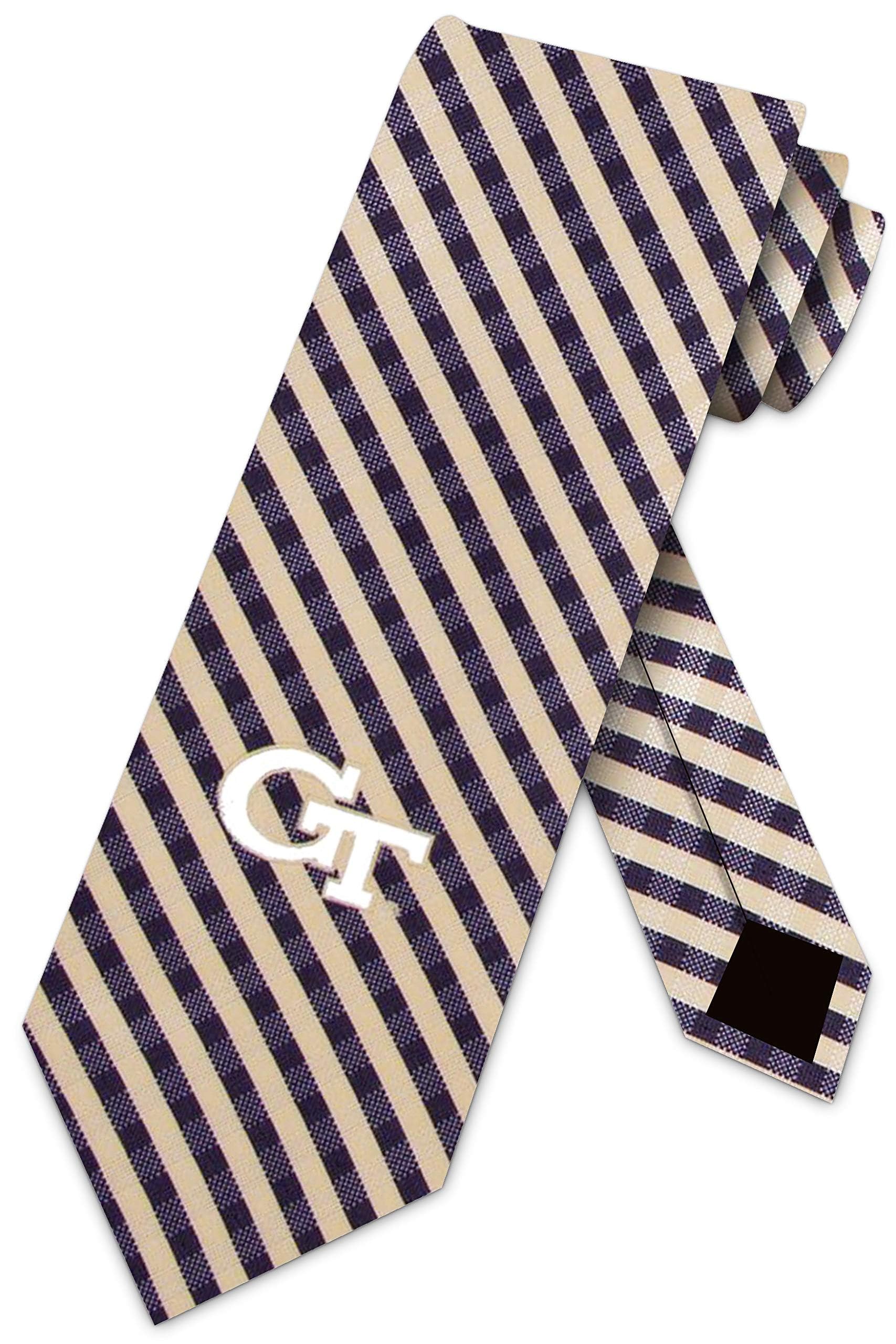 Georgia Tech Yellow Jackets Men's College Sports Necktie - Official NCAA Silk Tie for Alumni, Graduation & Game Day - Perfect for Business, Weddings & Formal Events