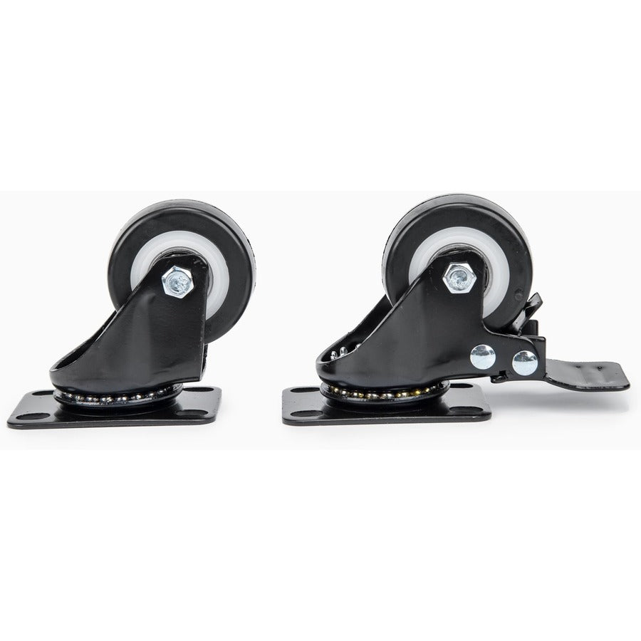 2 Heavy Duty Casters 4 Pcs - Swivel Casters with 2 Locking Wheels for Furniture, Carts, and Industrial Equipment | Durable Mobility Solution for Home, Office, and Workshop Use