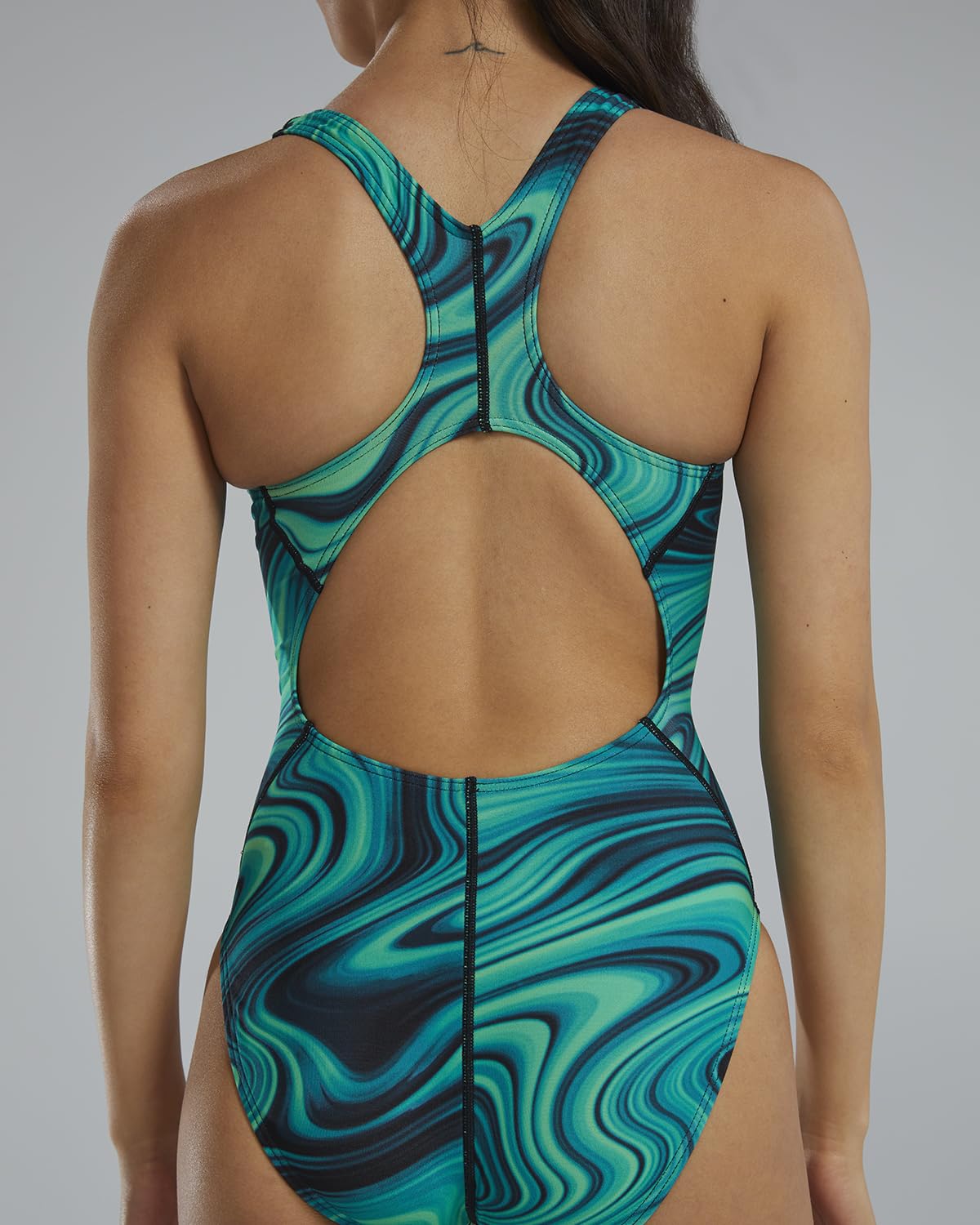 TYR Durafast Elite Solid Maxfit Women's One-Piece Competitive Swimsuits - High-Performance Training & Racing Swimwear for Pool, Lap Swimming, and Triathlons