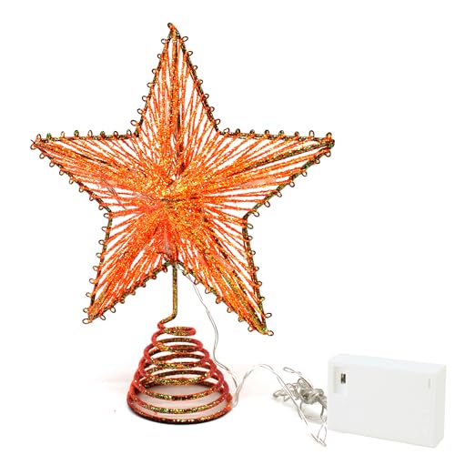 Glittered Orange