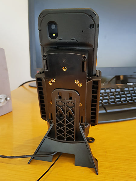 Panasonic FZ T1 Single Bay Desktop Charger - Fast & Reliable Battery Charging for AA/AAA NiMH Rechargeable Batteries - Perfect for Home, Office, and Travel Use