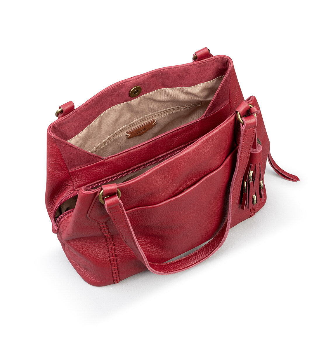Melrose Genuine Leather Satchel Bag for Women - Stylish Crossbody Purse for Work, Travel & Everyday Use