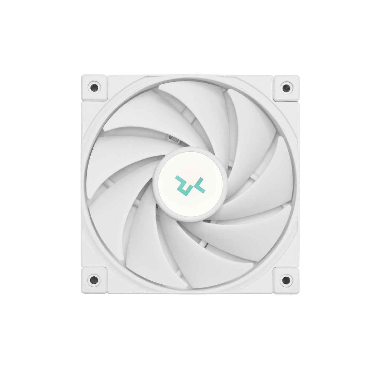 Deepcool FK120 120mm PWM High-Speed PC Case Cooling Fan - White (OEM Packaging) - Perfect for Gaming PC, Workstation & Computer Case Cooling