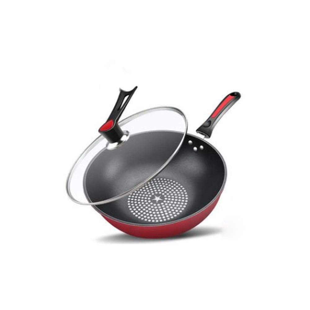 Non-Stick Carbon Steel Wok Pan 12.6