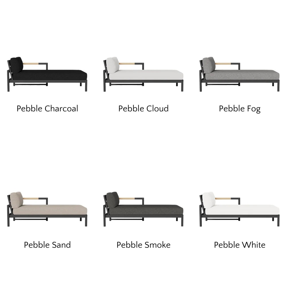 Breeze XL Outdoor Chaise Lounge Right - Premium Patio Furniture for Poolside, Garden & Backyard Relaxation