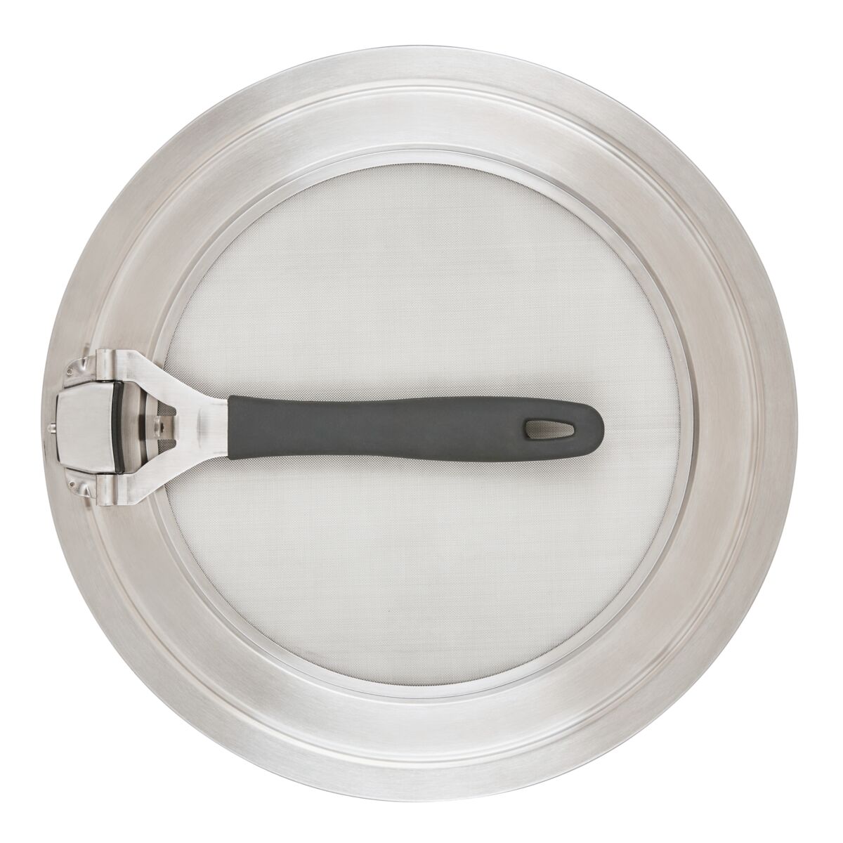 Premium Universal Stainless Steel Splatter Guard for Frying Pans - 12 Inch Oil Splash Protector for Cooking, Frying & Sauteing - Durable Kitchen Essential for Mess-Free Stovetop Cooking