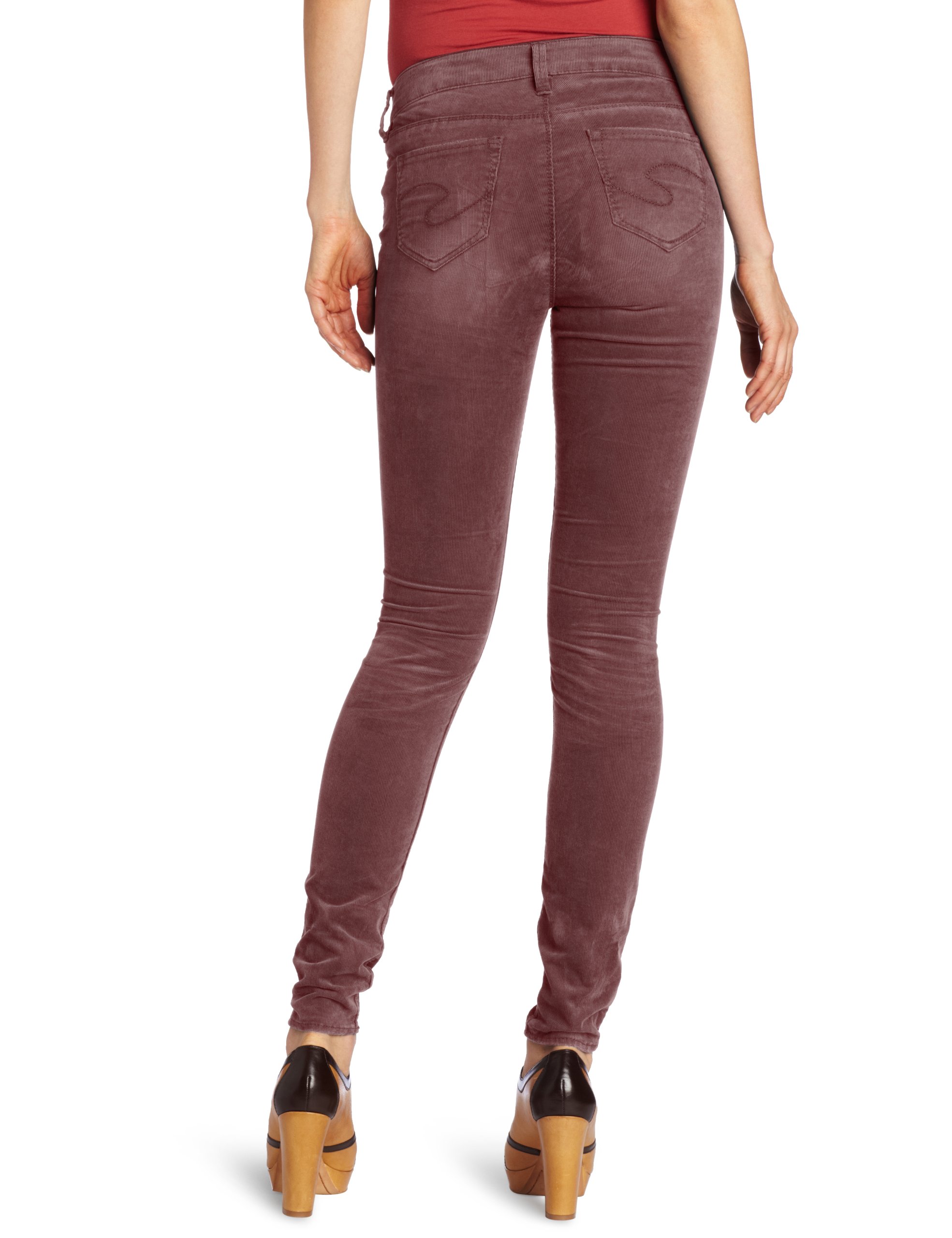 Silver Jeans Co. Women's Suki Mid Rise Skinny Jeans - Classic Stretch Denim Pants for Everyday Wear | Comfortable & Stylish Leggings for Work, Casual Outings & Date Nights