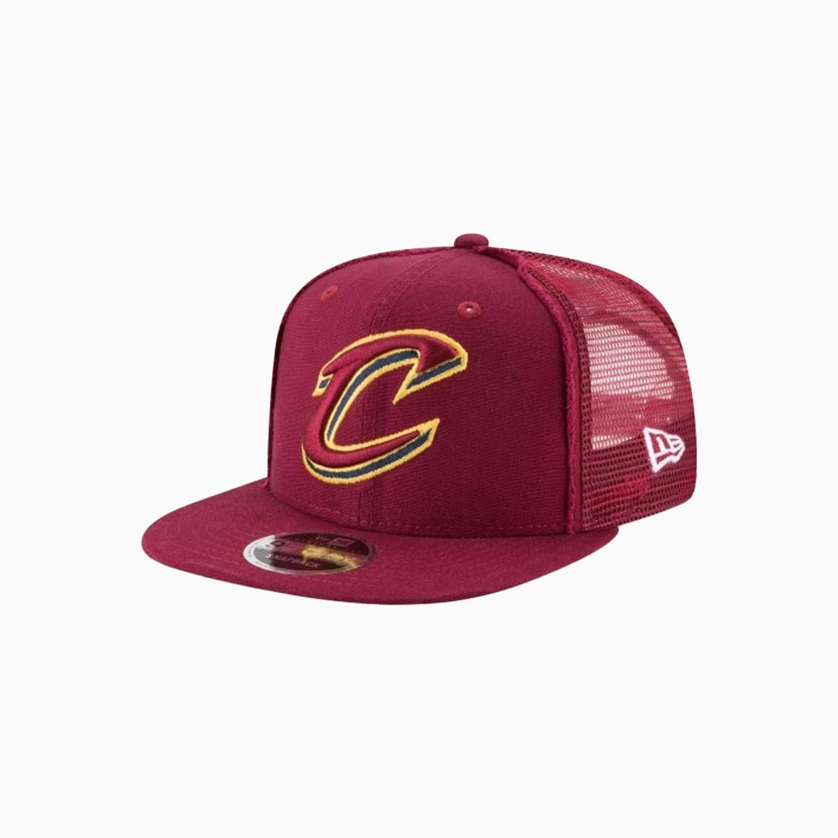 Cleveland Cavaliers NBA 9Fifty Snapback Trucker Hat - Official Adjustable Baseball Cap for Men & Women - Perfect for Basketball Games, Streetwear Fashion & Sports Fans