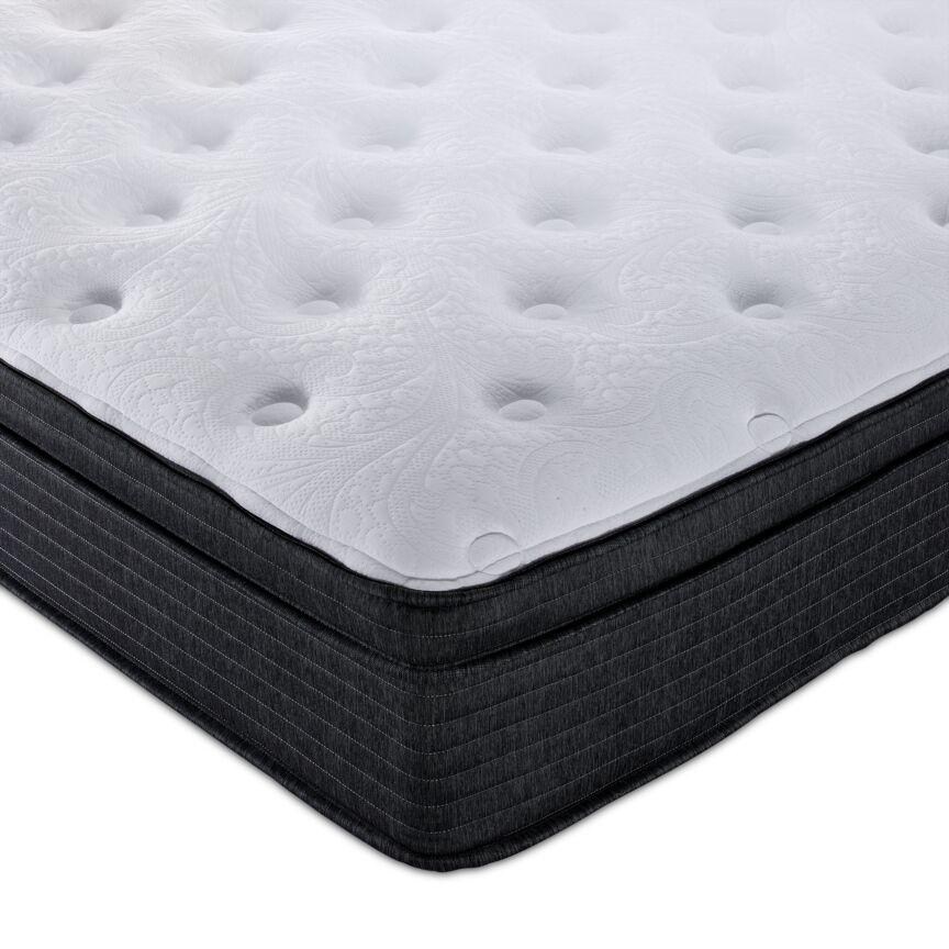 Beautyrest Ultra Jordan Medium Mattress - Premium Comfort for Side & Back Sleepers - Perfect for Guest Rooms & Vacation Homes