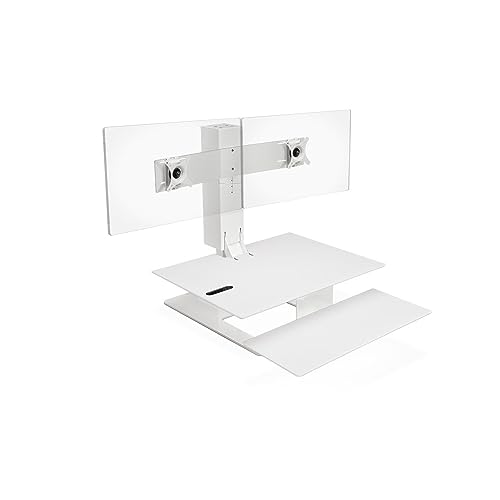 White Eco Worksurface / White Base