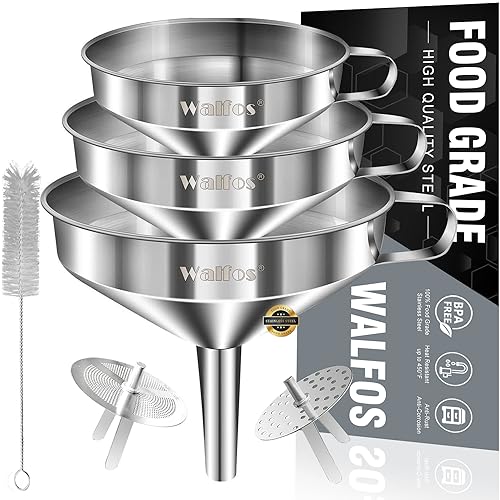 3pcs funnel 5.7+4.9+4.1 inch