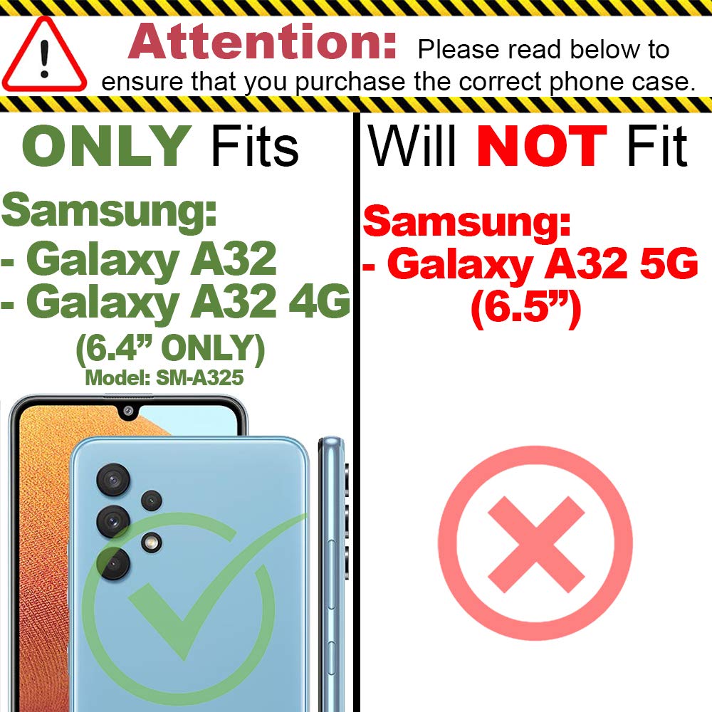 Slim TPU Case for Samsung Galaxy A32 - Soft Flexible Cover - Black for Daily Protection