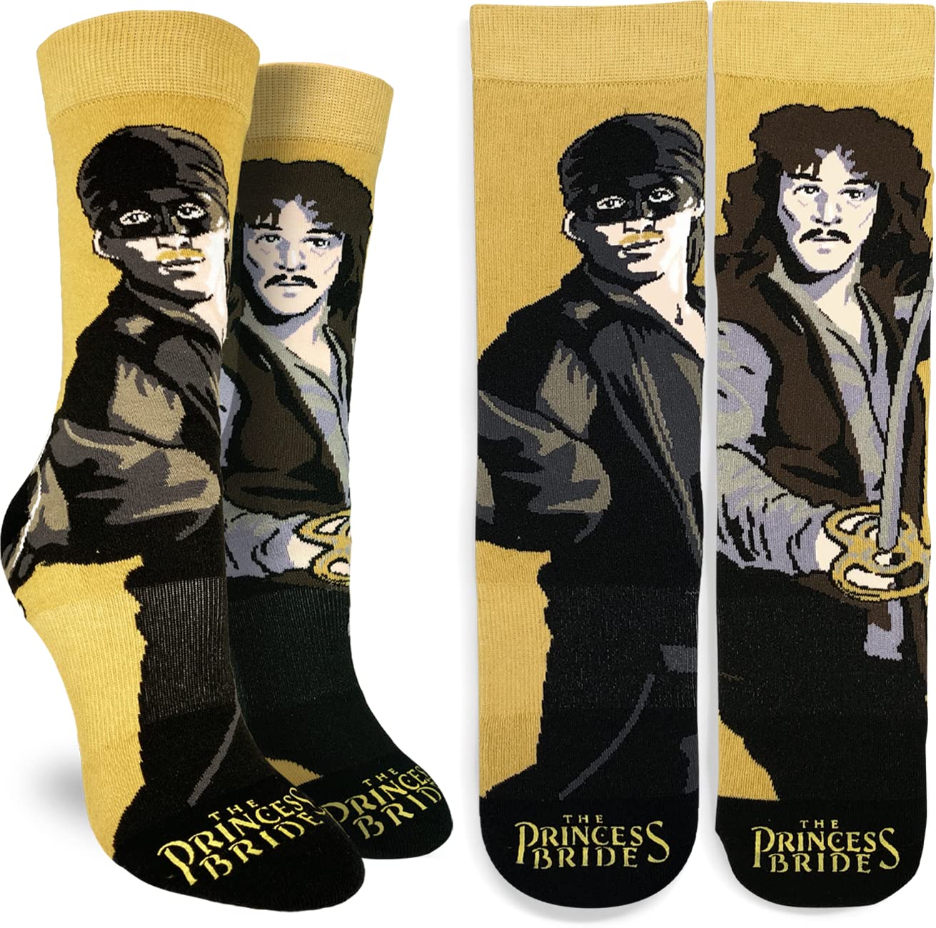 Good Luck Sock Women's The Princess Bride Novelty Socks - Fun & Comfortable Crew Socks for Adults - Perfect Gift for Movie Fans & Princess Bride Lovers
