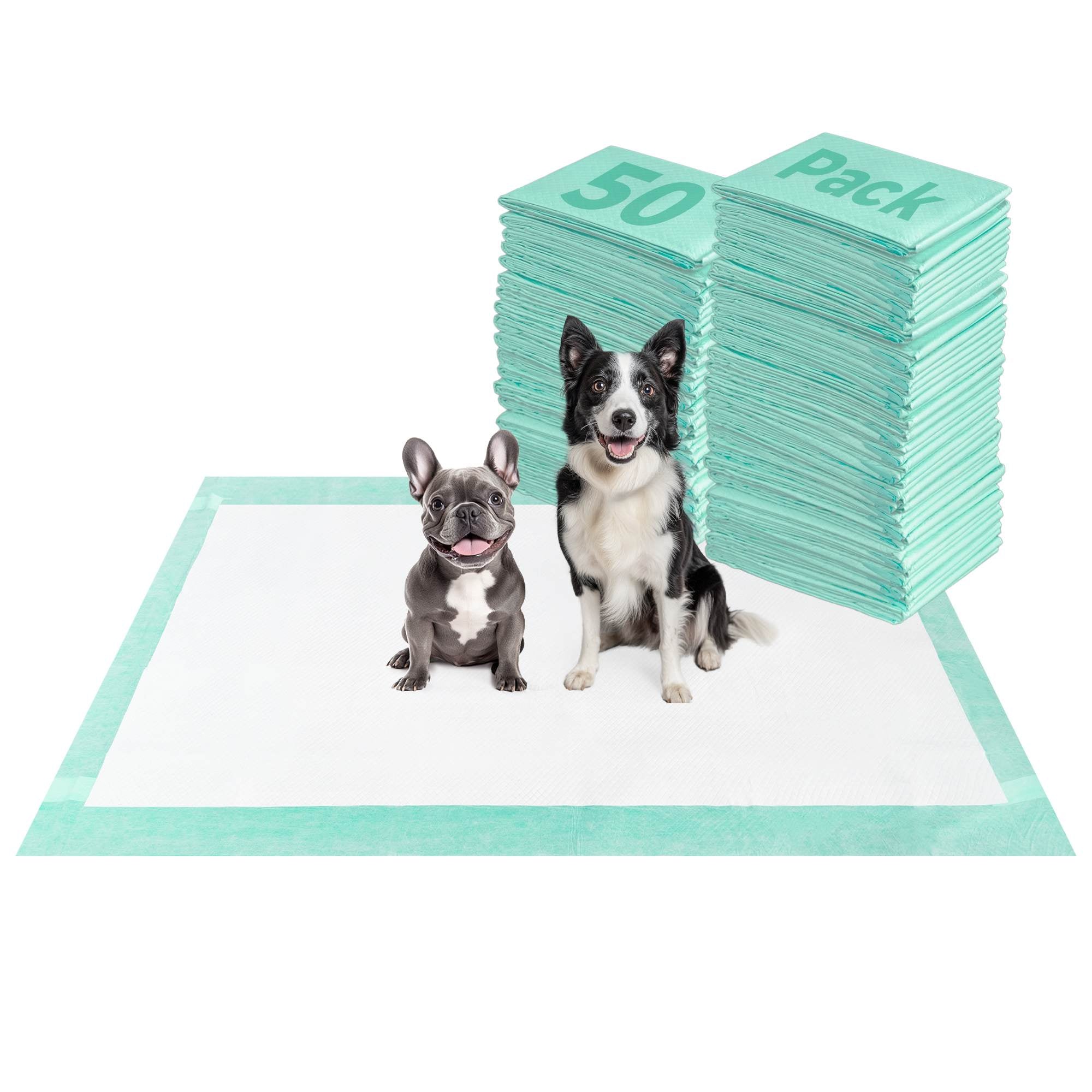 Extra Large Disposable Puppy Pads for Potty Training, Whelping & Housebreaking - Super Absorbent Dog Pee Pads for Puppies, Senior Dogs & Indoor Use (Perfect for Crate Training, Kennels & Pet Carriers)