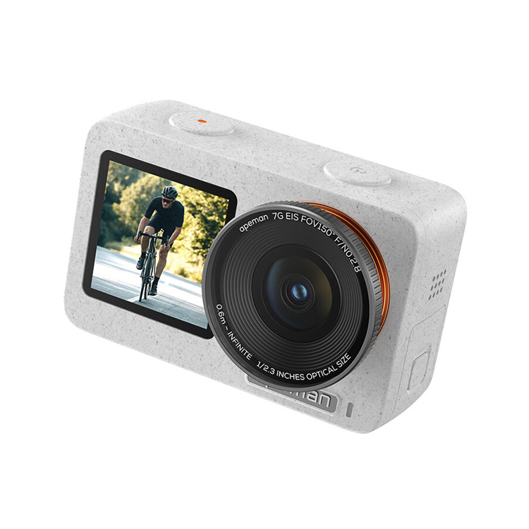 Apeman Seeker One 4K Dual Screen Waterproof Action Camera with WiFi - Perfect for Vlogging, Sports, Underwater Adventures & Travel Recording