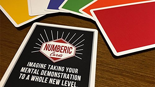 Premium MTS Numeric Cards by Taiwan Ben - Magic Trick Cards for Beginners & Professionals - Perfect for Close-up Magic, Street Performances, and Cardistry