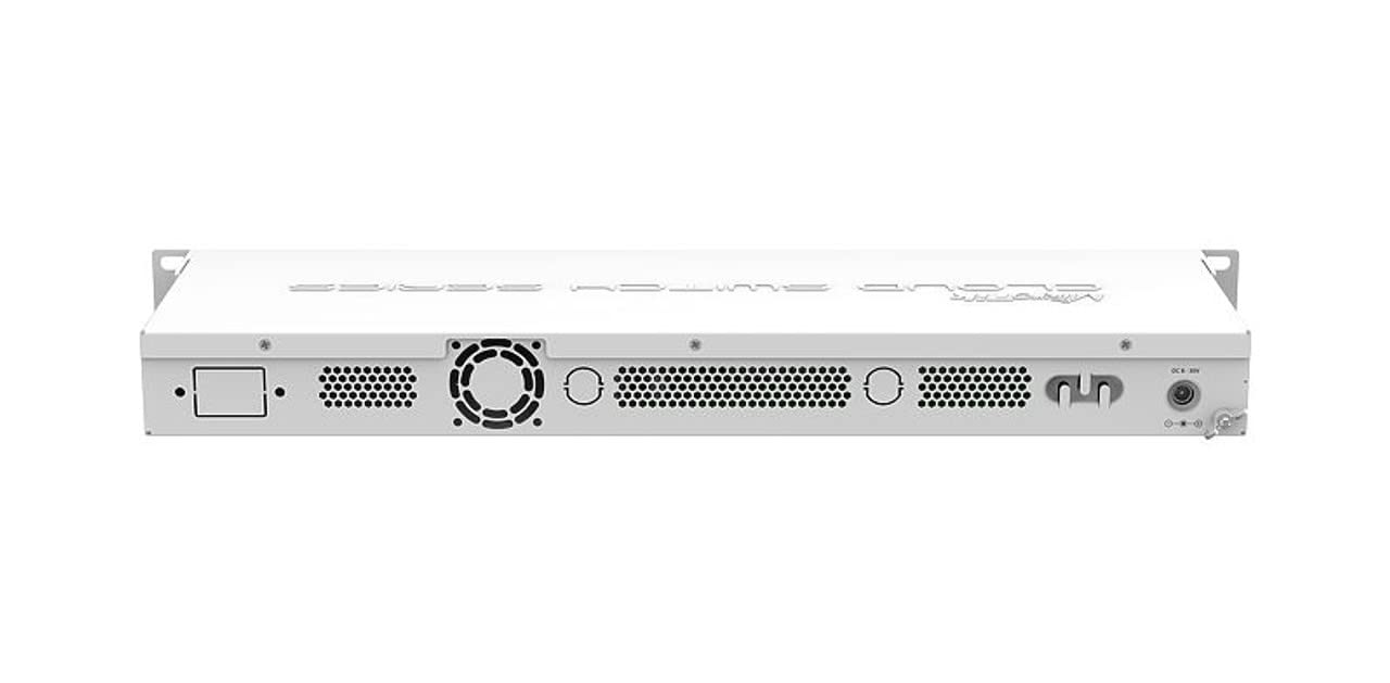Mikrotik CSS326-24G-2S+RM 24-Port Gigabit Managed Network Switch with 2 SFP+ Ports, PoE Support, Cloud Smart Switch, SwOS Powered - Ideal for Office Networks, Data Centers & Home Lab Setups