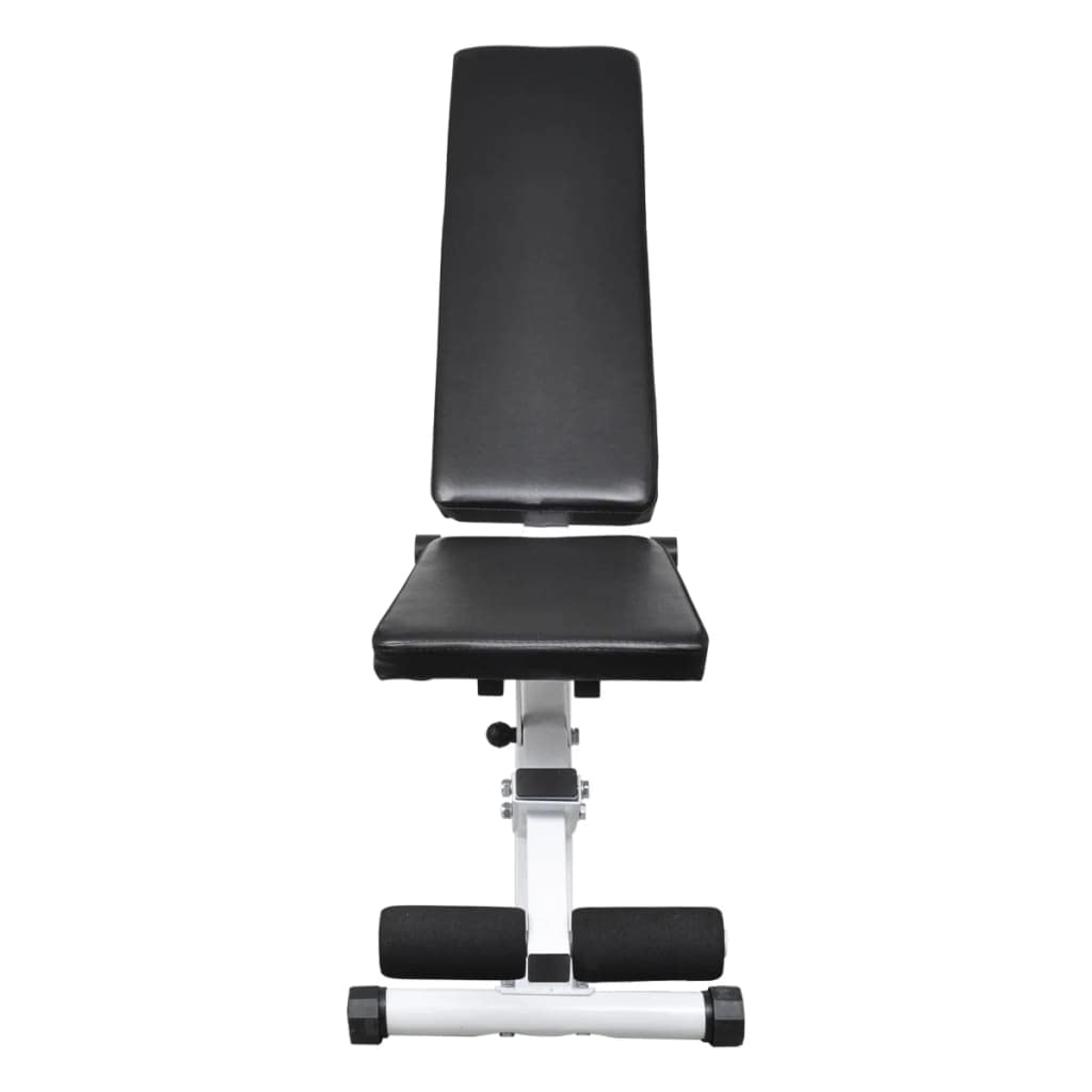 vidaXL Adjustable Workout Bench - Heavy-Duty Steel, 5 Backrest Levels for Home & Gym Fitness