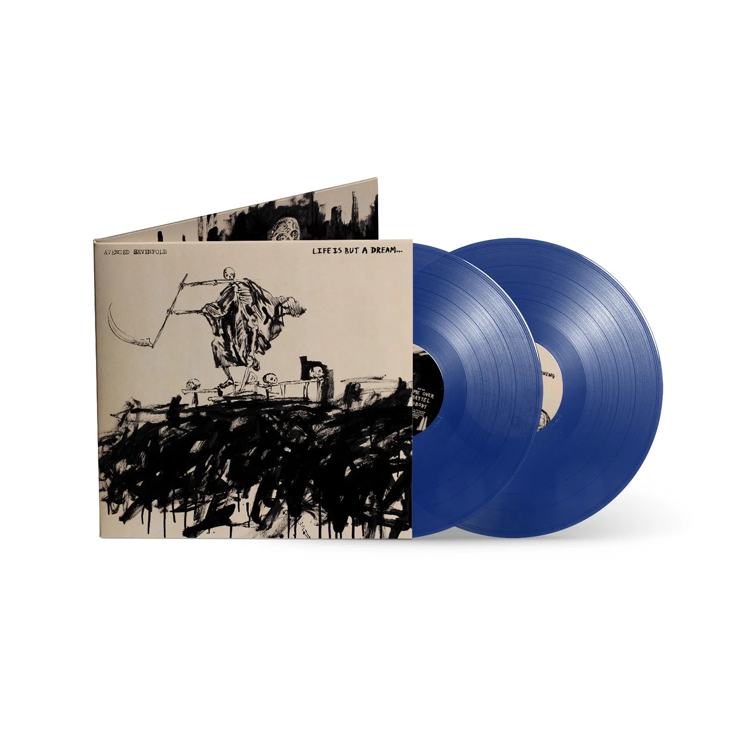 Avenged Sevenfold - Life Is But A Dream (Indie Exclusive Limited Edition 2LP Cobalt Blue Vinyl) | Rock Music Collectible for Audiophiles & Vinyl Enthusiasts | Perfect for Home Listening & Gift Giving